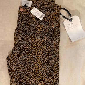 CHETAH PRINT CURRENT ELIOT BRAND NEW WITH TAGS SIZE 27